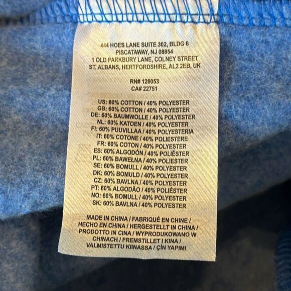 NFL Team Apparel Blue Buffalo Bills Sweatpants Shorts size L Large NEW - Picture 7 of 9